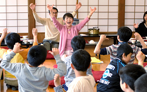 自然塾恒例！岩下先生のマナー講座